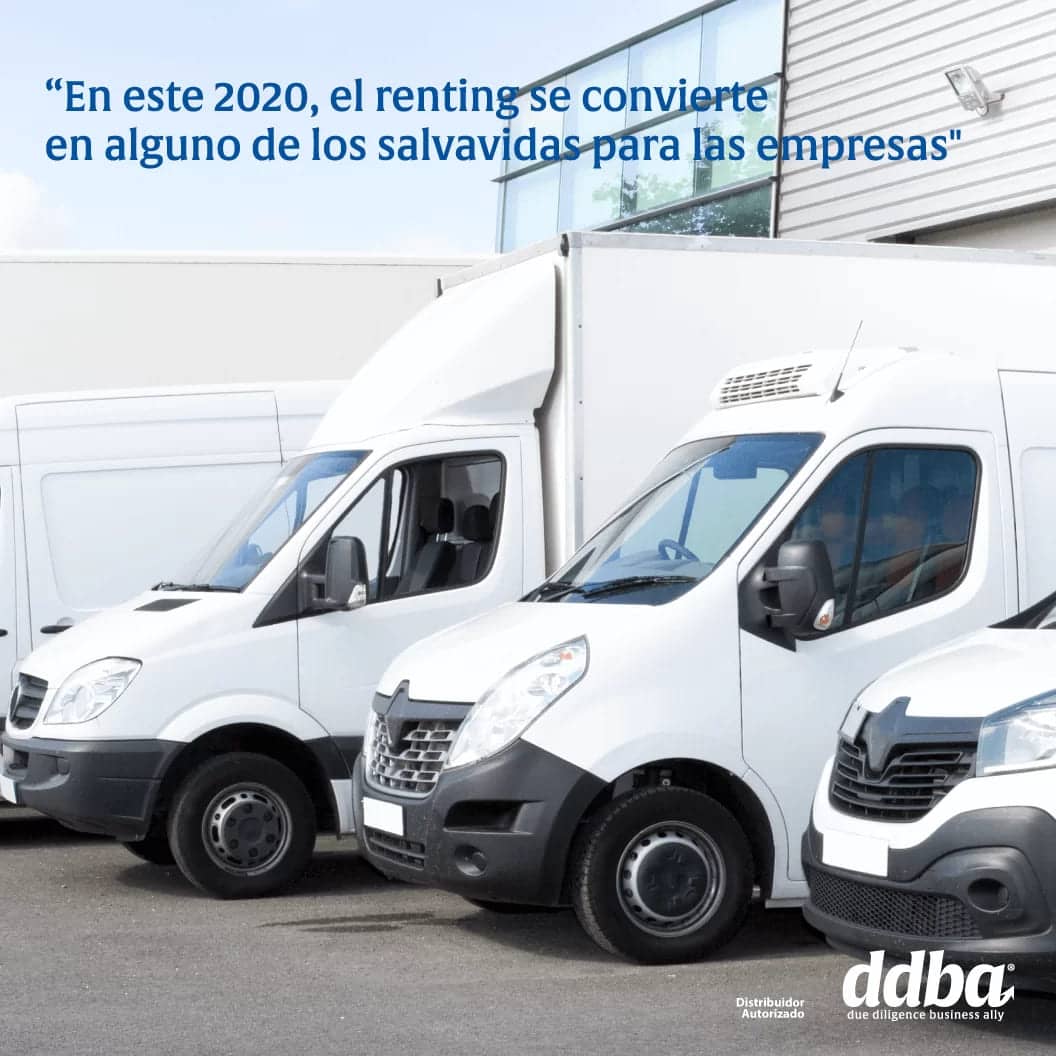 En este 2020, el renting se convierte en alguno de los salvavidas para las empresas DDBA